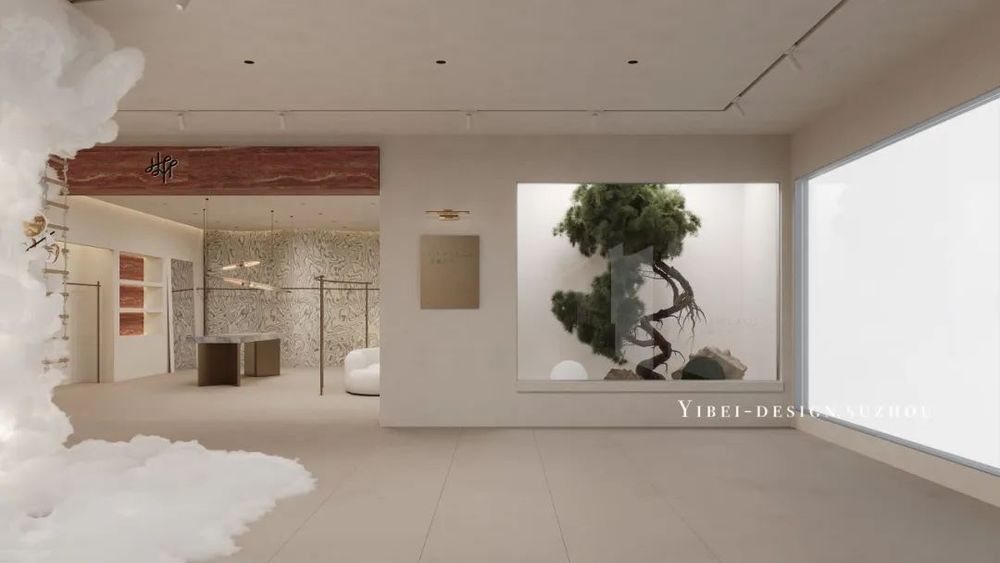 羊毛衫针织展厅 | 极简艺术空间