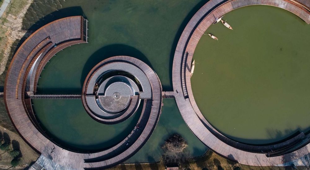 山水之间的螺旋休闲中心——Dushan Leisure Center