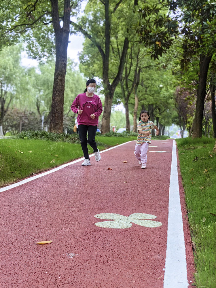 咸宁人民广场公园 | 环状休闲健身绿道串联多元活动空间