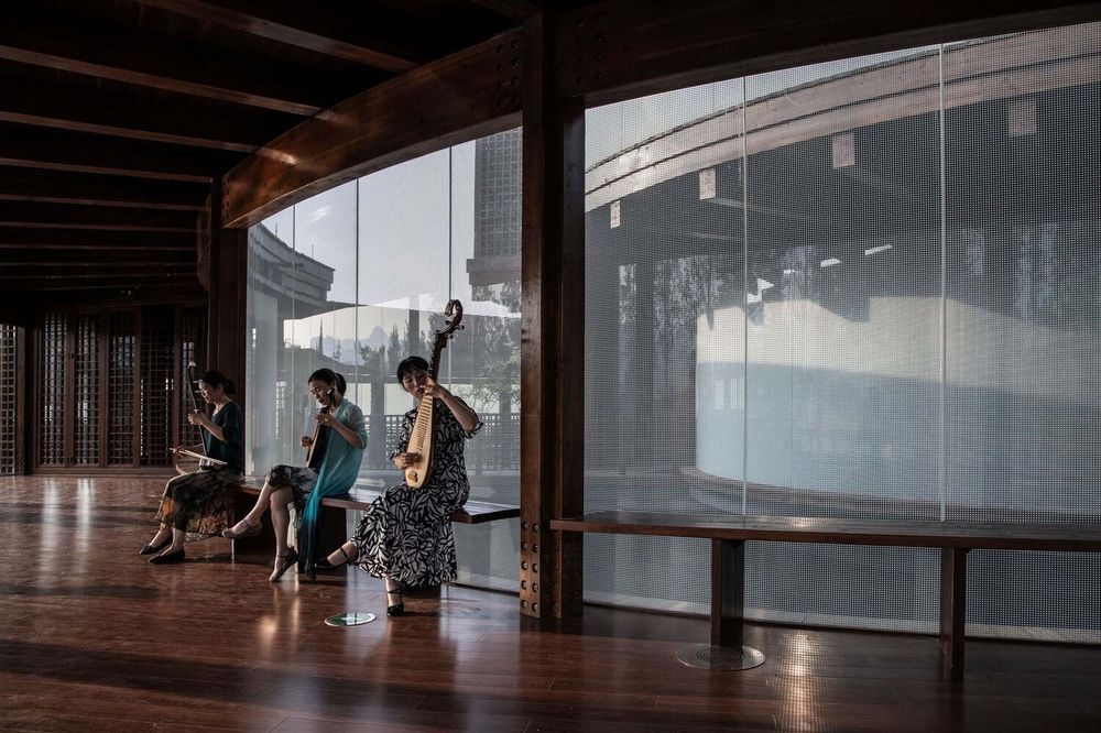 山水之间的螺旋休闲中心——Dushan Leisure Center