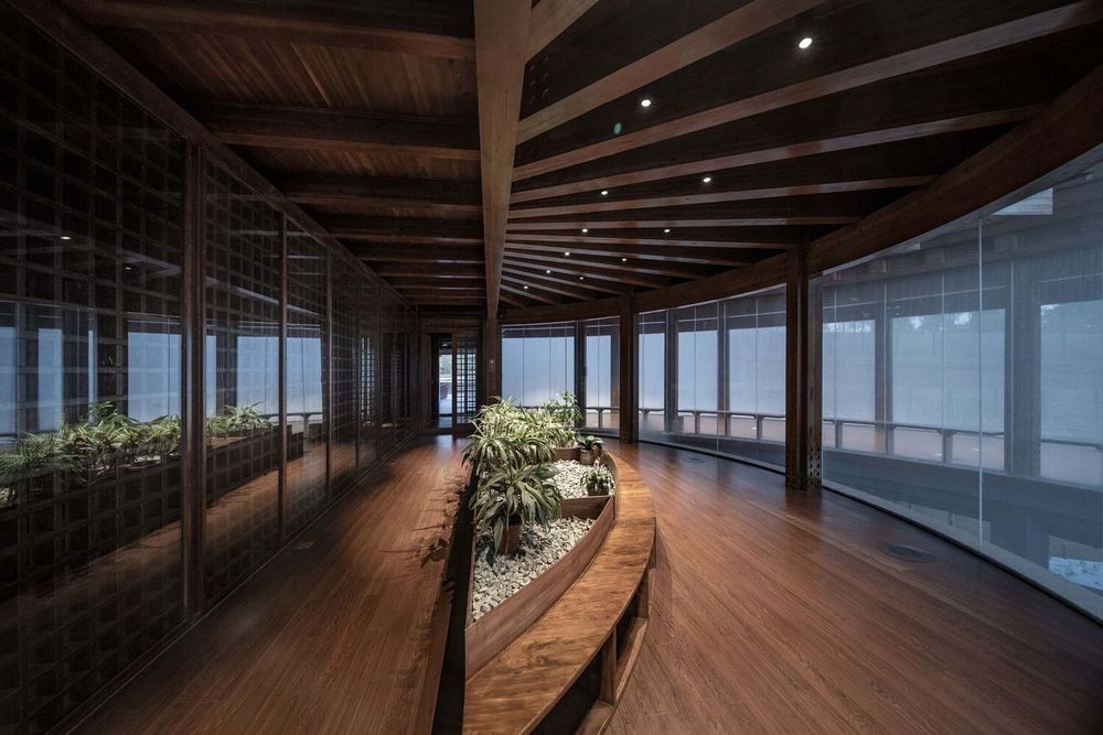 山水之间的螺旋休闲中心——Dushan Leisure Center
