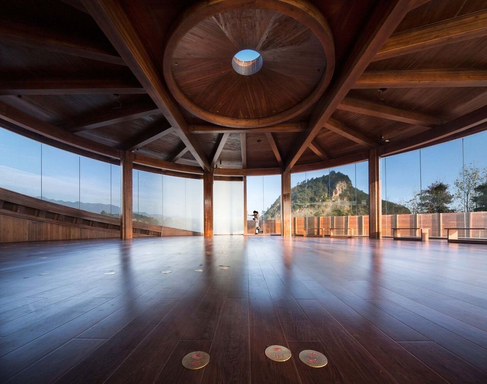 山水之间的螺旋休闲中心——Dushan Leisure Center
