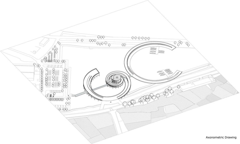 山水之间的螺旋休闲中心——Dushan Leisure Center