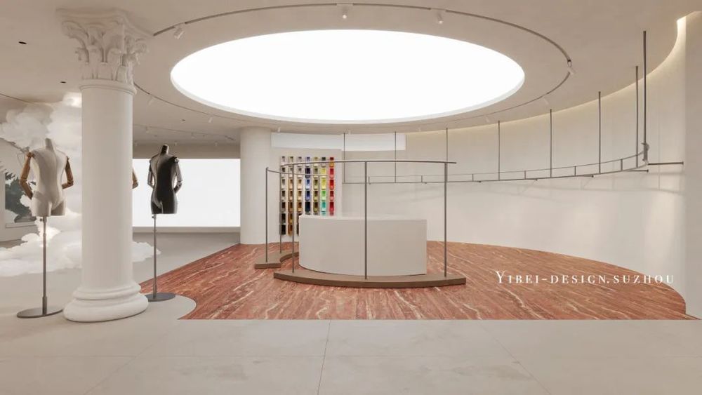 羊毛衫针织展厅 | 极简艺术空间