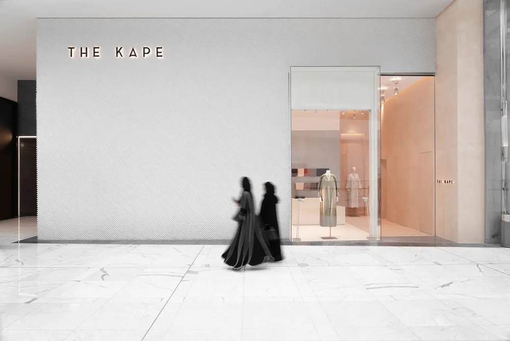 SUPERFUTUREDESIGN*打造迪拜购物中心时尚大道扩展区-- The Kape 精品店设计