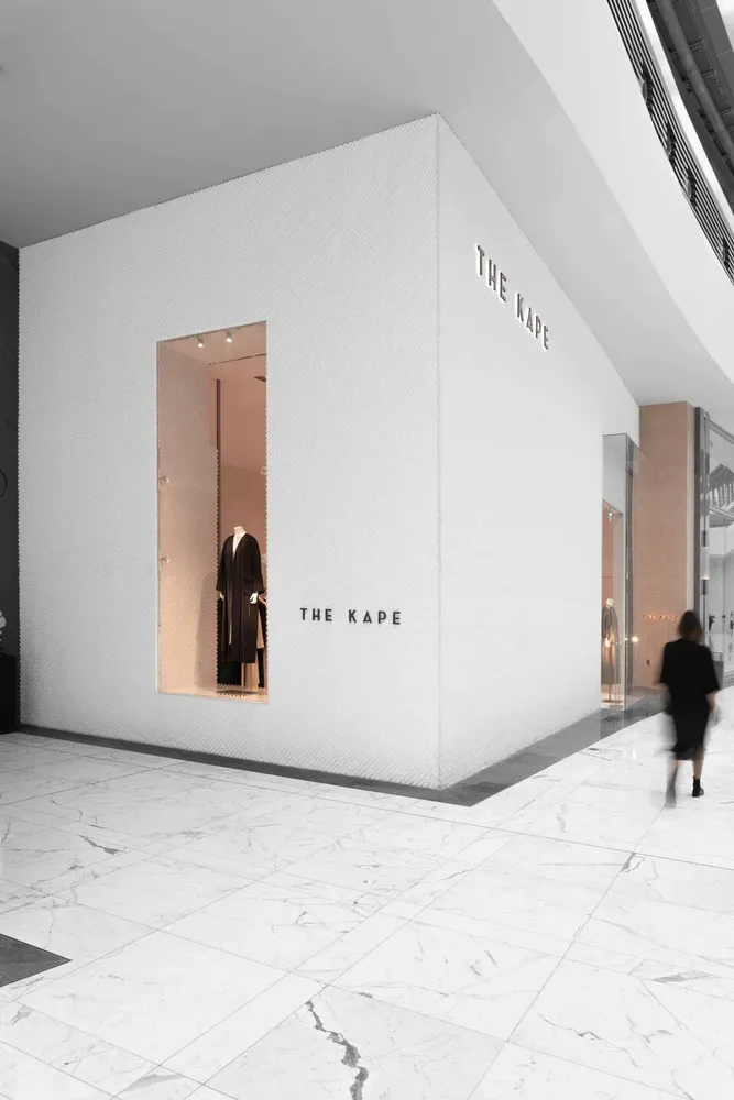 SUPERFUTUREDESIGN*打造迪拜购物中心时尚大道扩展区-- The Kape 精品店设计