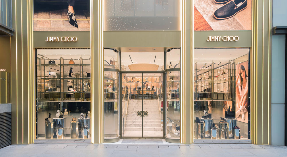 香港海港城 Jimmy Choo 旗舰店——双层双性别现代时尚空间
