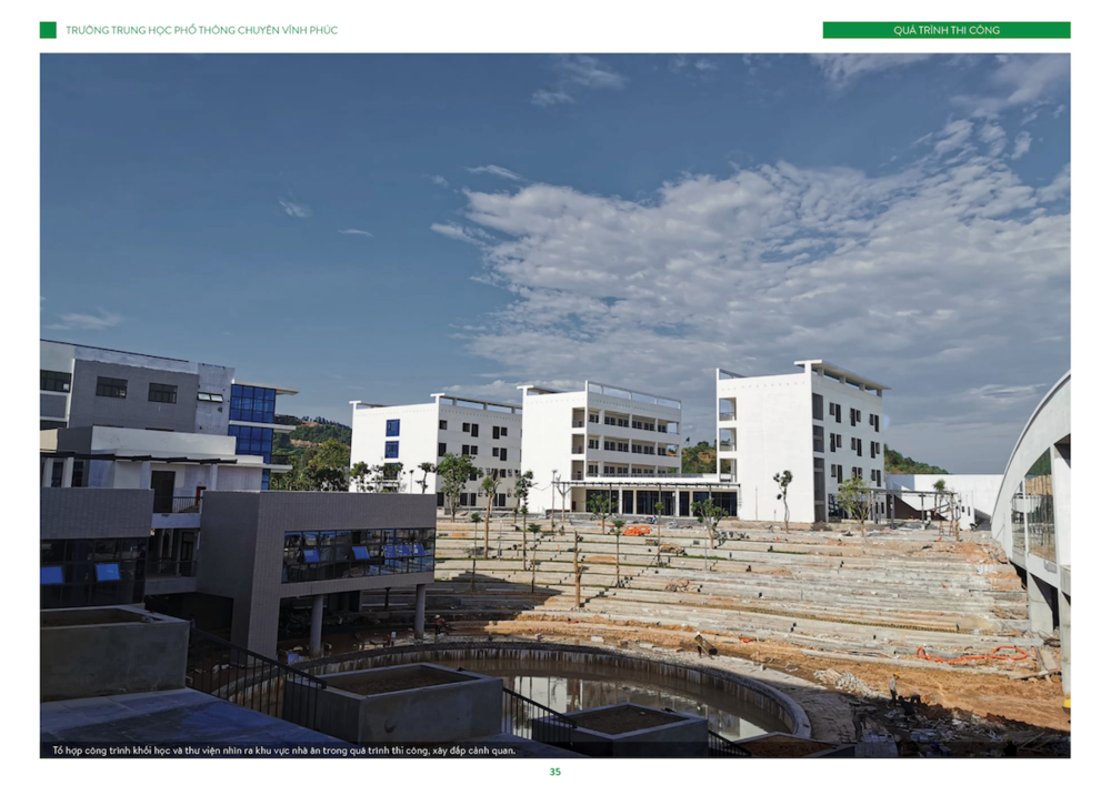 绿色校园设计典范 | 越南 Vinh Phuc 市高级中学
