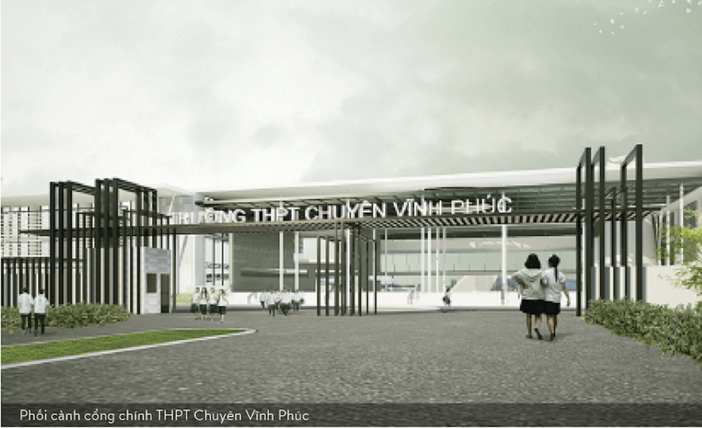 绿色校园设计典范 | 越南 Vinh Phuc 市高级中学
