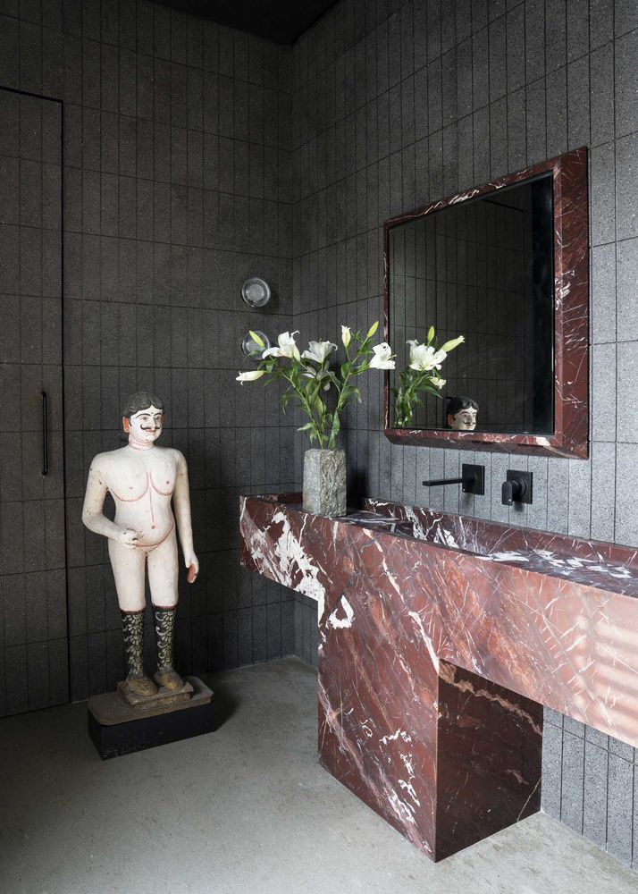 Artful Abode in New Delhi by Mathew & Ghosh Architects and Rajiv Saini + Associates.