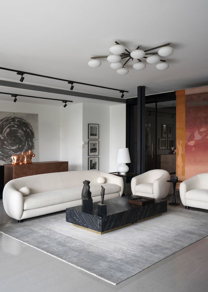 Artful Abode in New Delhi by Mathew & Ghosh Architects and Rajiv Saini + Associates.
