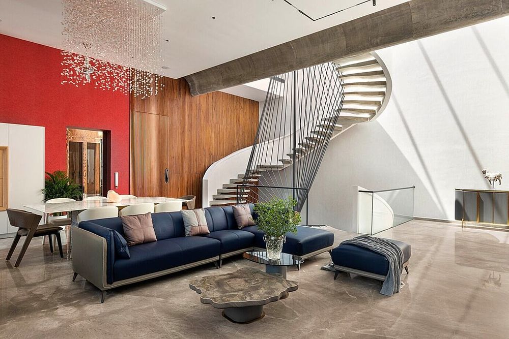 The Ribbon House: A Fluid Journey of Concrete and Emotion in Mohali