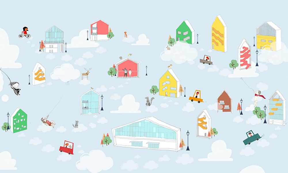 杭州未来科技城第二学校 | 儿童绘画灵感打造舒适校园