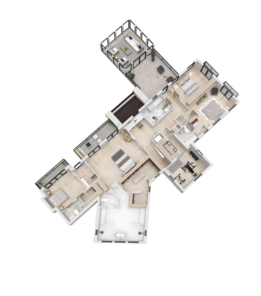 3D Floor Plan Rendering Services | The 2D3D Floor Plan Company