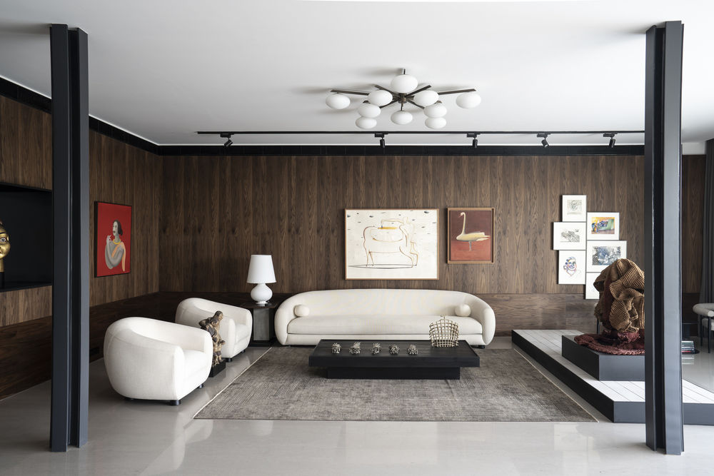 Artful Abode in New Delhi by Mathew & Ghosh Architects and Rajiv Saini + Associates.