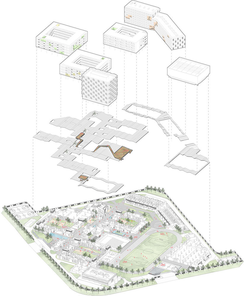 义乌新世纪外国语学校，浙江 / 零壹城市建筑事务所