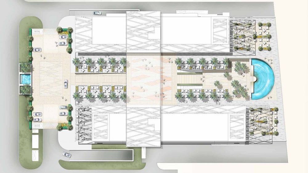 Gensler 打造简约优雅的 Wafra Seef 购物中心