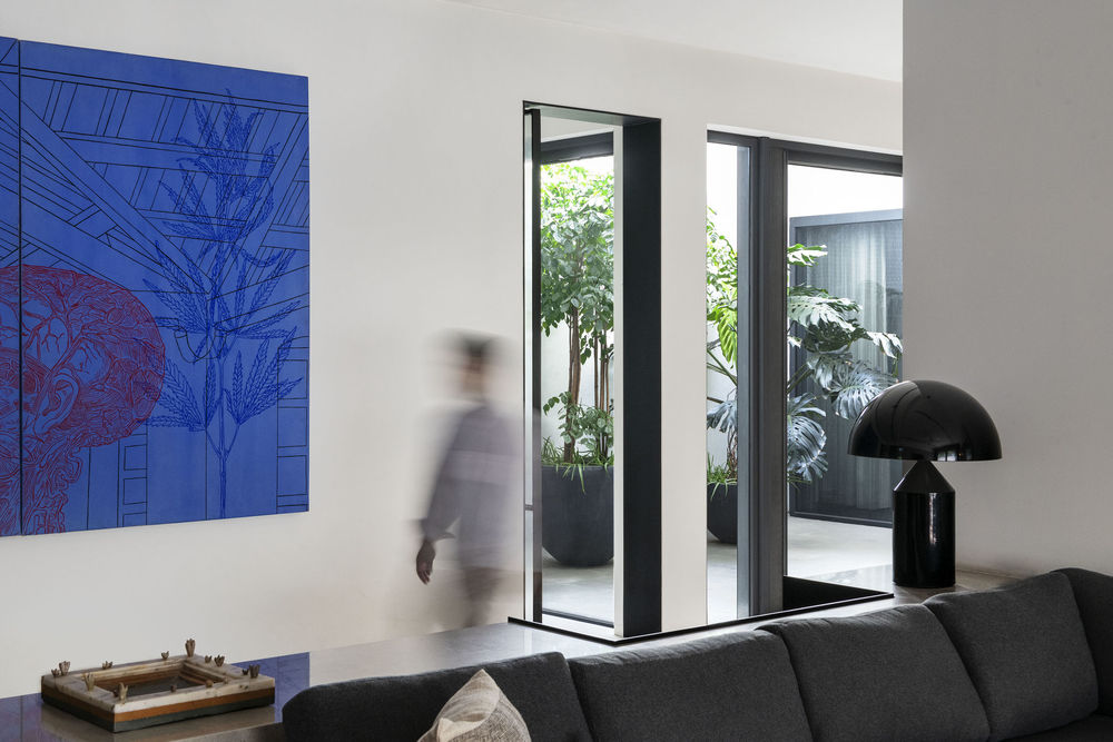 Artful Abode in New Delhi by Mathew & Ghosh Architects and Rajiv Saini + Associates.