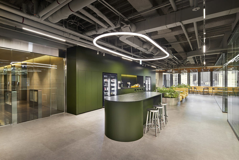 KRAFTON办公空间，首尔 / Kinzo Architekten