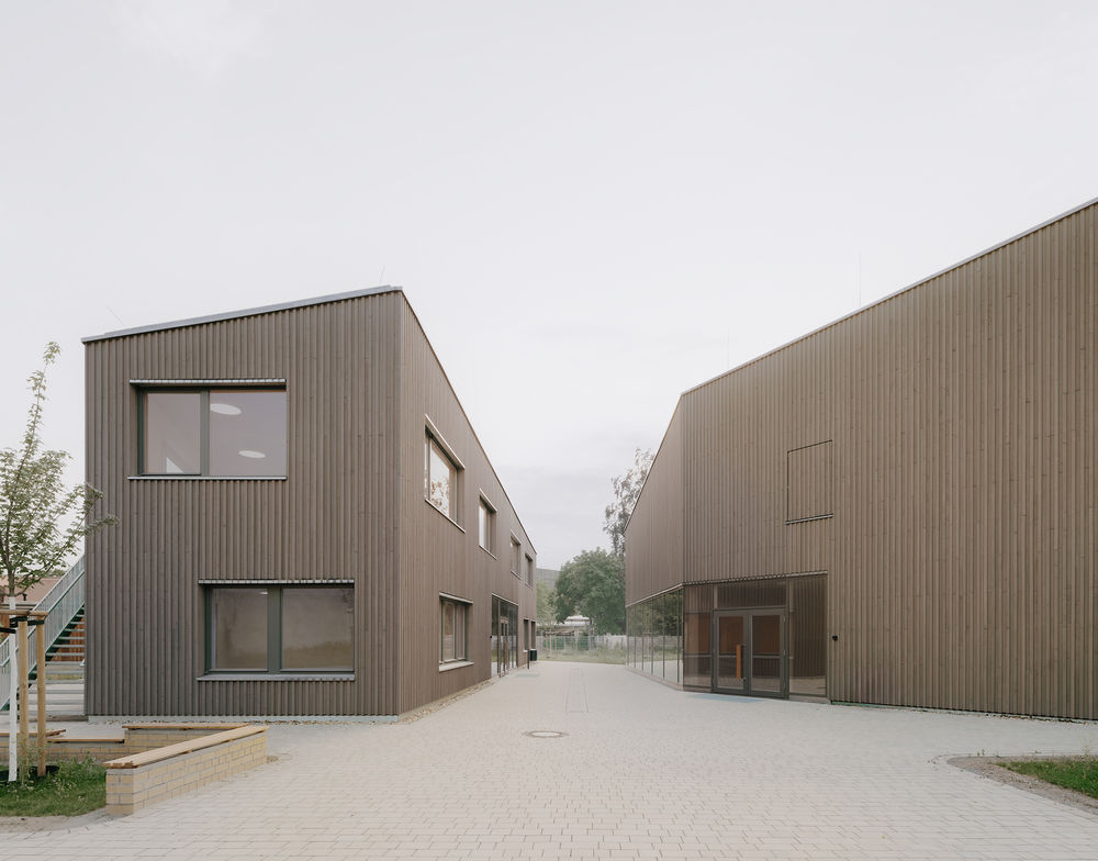 Karl Schubert School Multi-purpose Hall and Classroom Building / Kersten Kopp Architekten