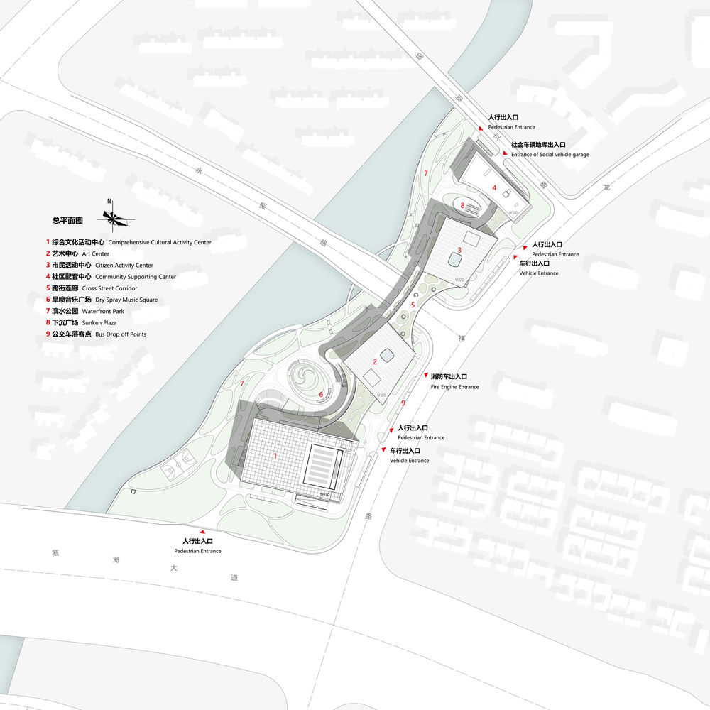 Wenzhou High-tech Cultural Square / TJAD