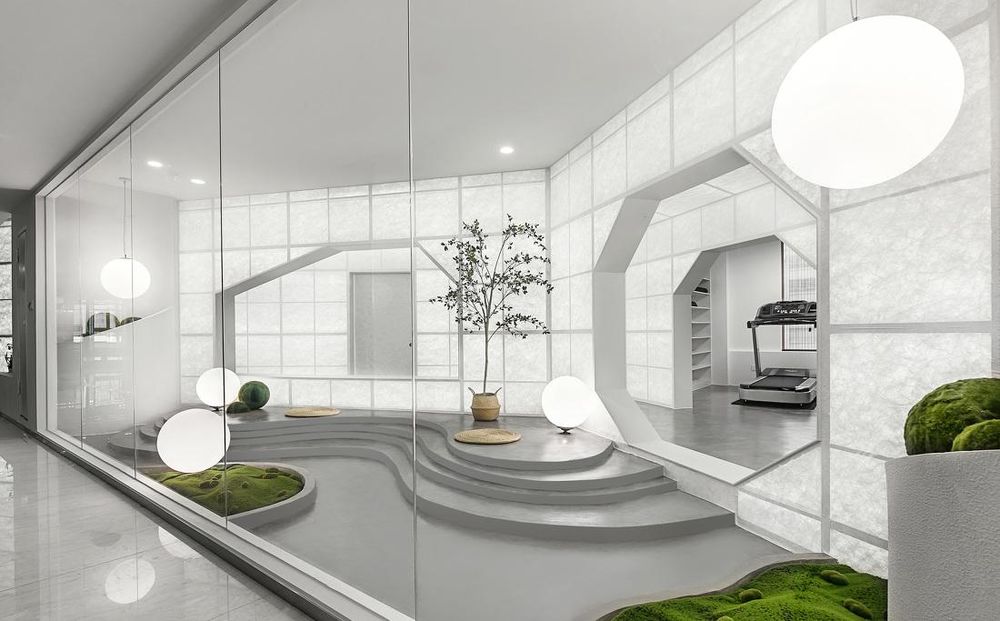 瑜伽馆扩建设计，打造现代苏州园林意境
