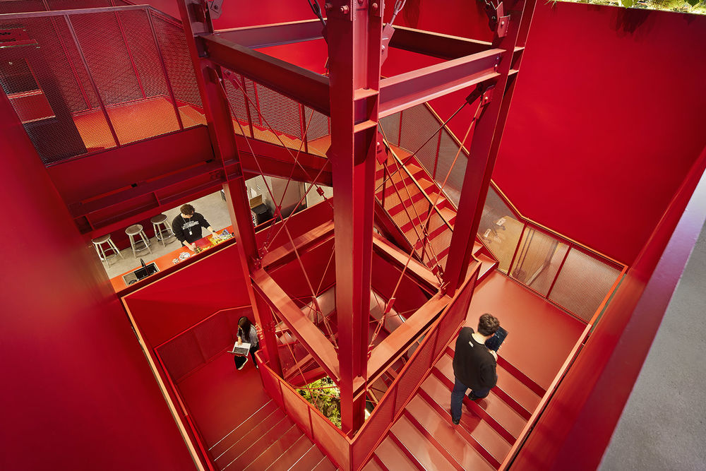 KRAFTON办公空间，首尔 / Kinzo Architekten