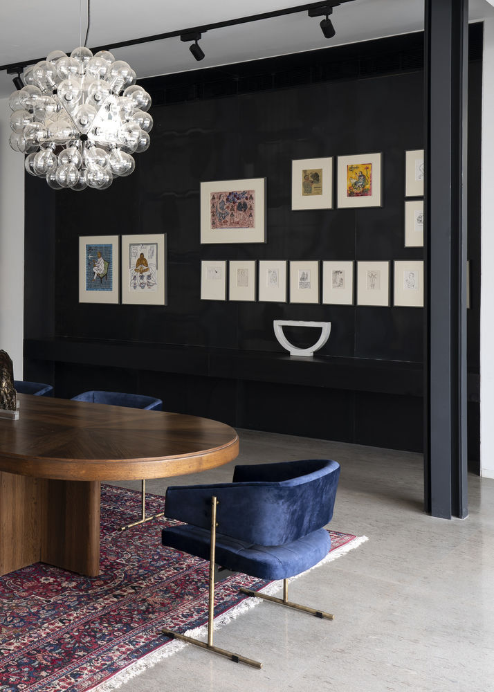 Artful Abode in New Delhi by Mathew & Ghosh Architects and Rajiv Saini + Associates.