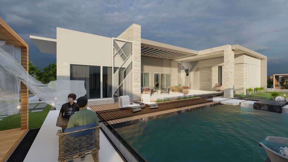 Modern chalet