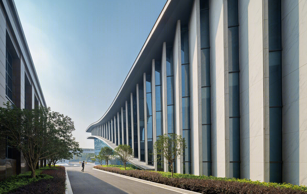诺贝尔陶瓷岩板科技文化中心，探索工业与建筑的跨界融合