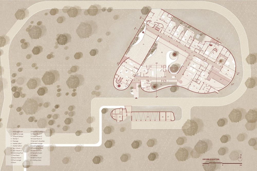 A House Without Elevations: Enclosure by Design Ni Dukaan.