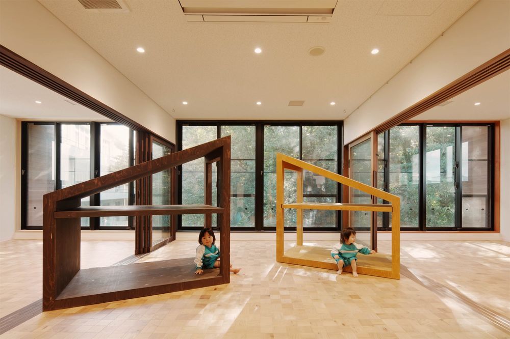 日本福井县 JPP 保育园 / HIBINOSEKKEI + Youji no Shiro + KIDS DESIGN LABO