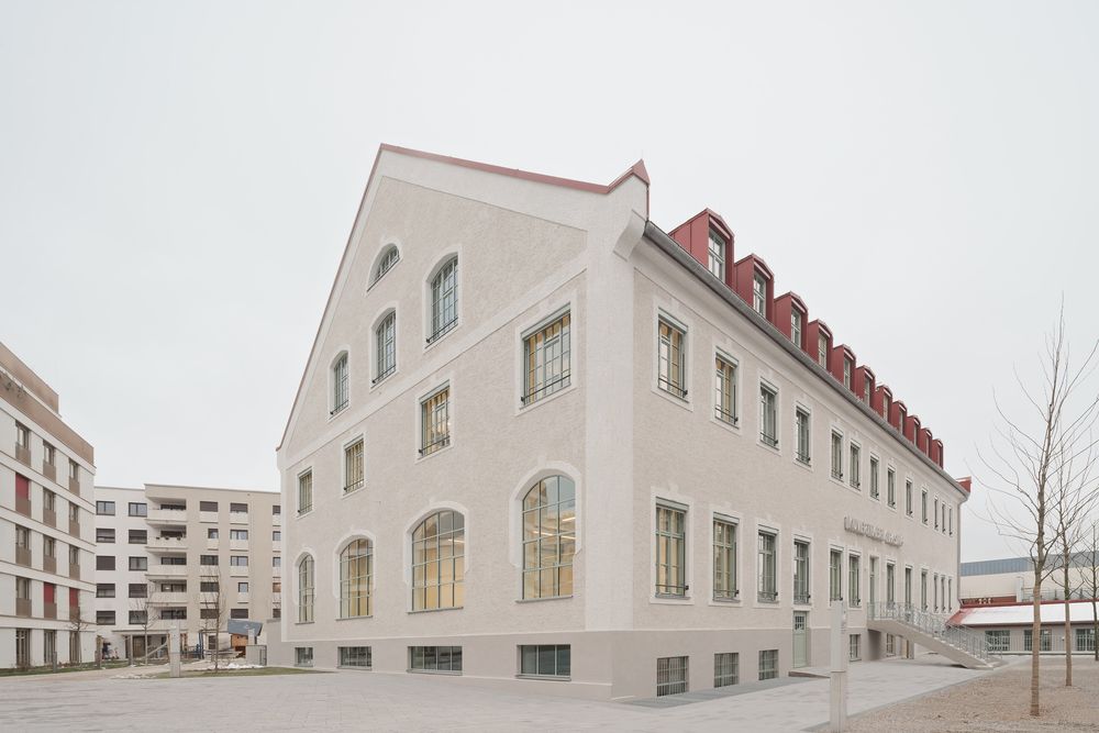 kupa-Quartier Kuvertfabrik Pasing / allmannwappner