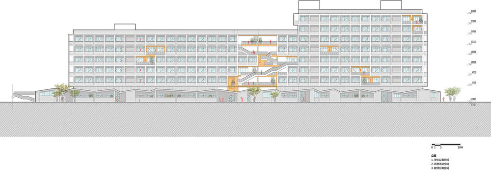 义乌新世纪外国语学校，浙江 / 零壹城市建筑事务所