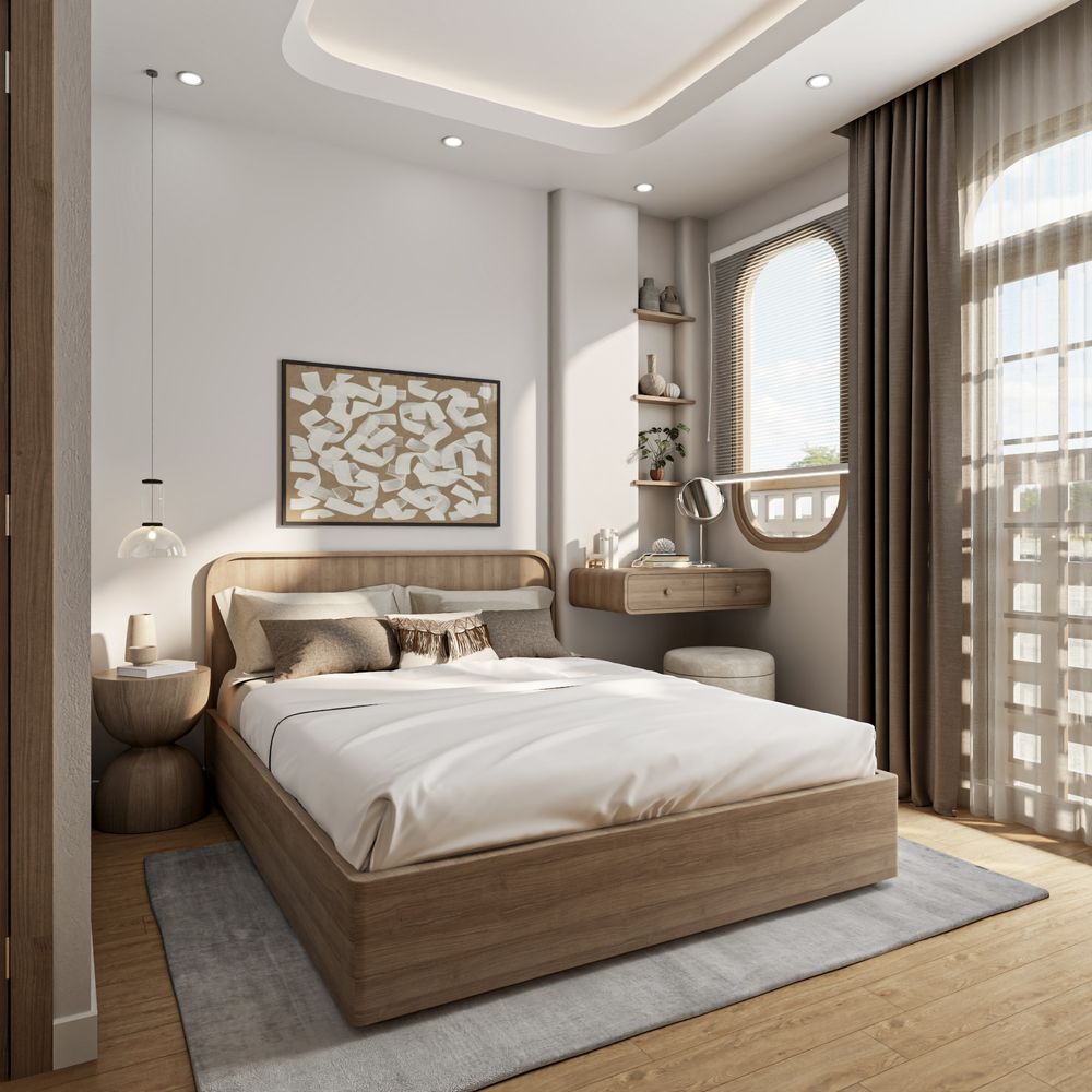 Japandi townhouse- Ngôi nhà phố nhỏ phong cách Japandi