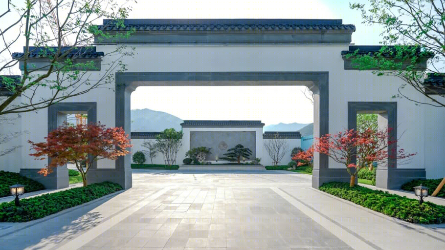 浙江丽水·灵康蓝城杏福小镇生活馆 | 山水画卷中的养生秘境