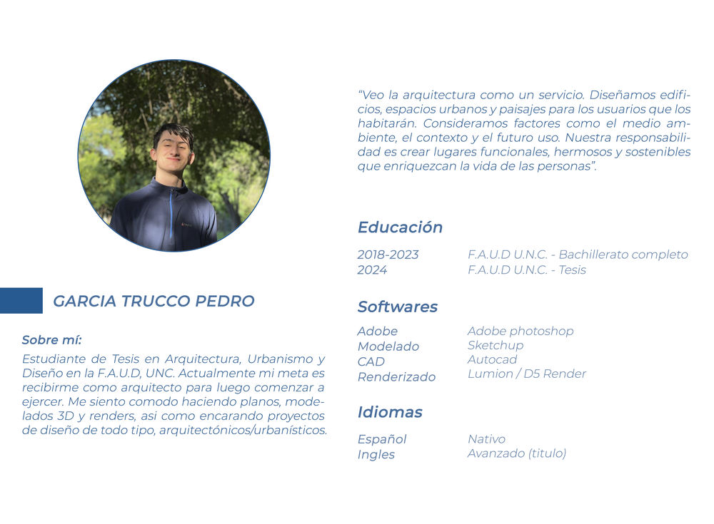 Portafolio Arquitectura