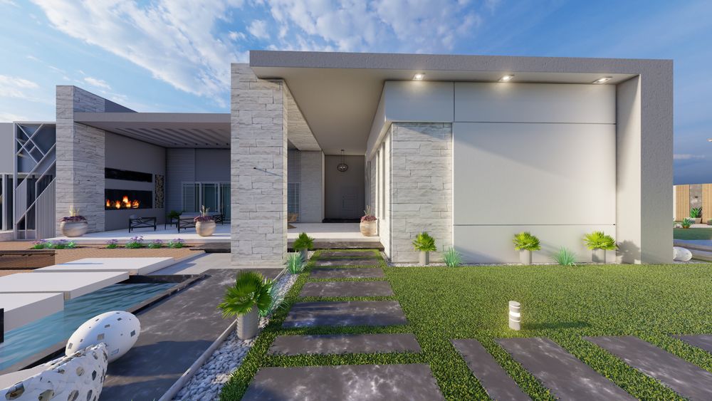 Modern chalet