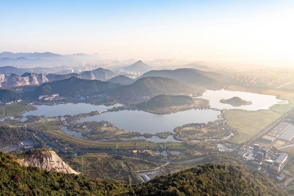 铜鉴湖公园生态修复，杭州 / 中国电建集团华东勘测设计研究院有限公司