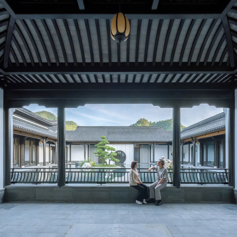 浙江丽水·灵康蓝城杏福小镇生活馆 | 山水画卷中的养生秘境