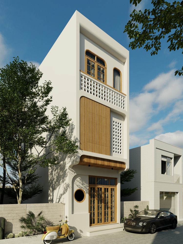 Japandi townhouse- Ngôi nhà phố nhỏ phong cách Japandi