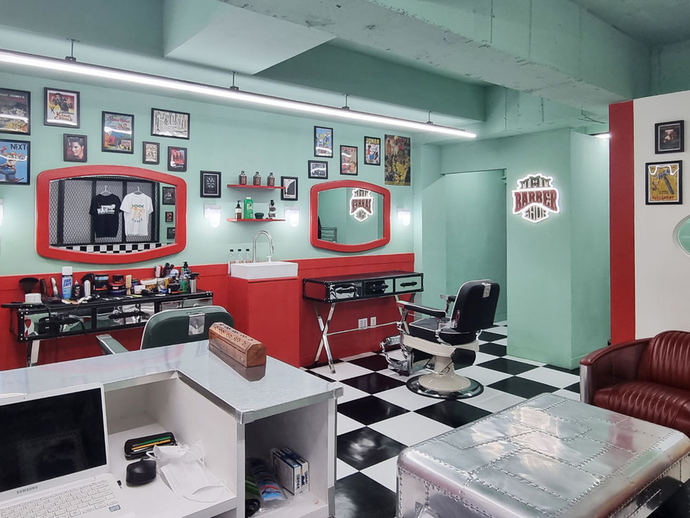 复古风潮下的 11 坪 M.M.M Barber Shop