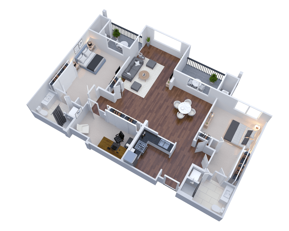 3D Floor Plan Rendering Services | The 2D3D Floor Plan Company