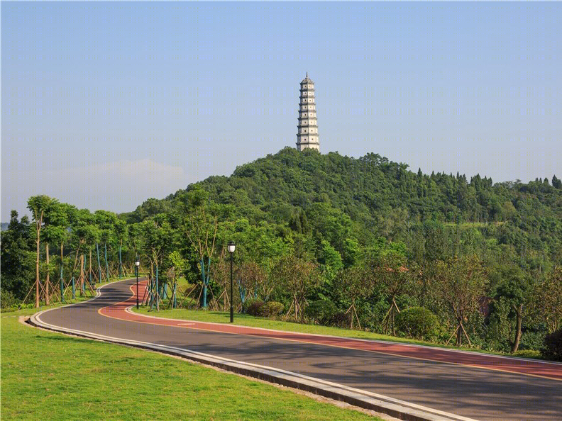 内江塔山公园 | 融入本土文化的生态景观设计