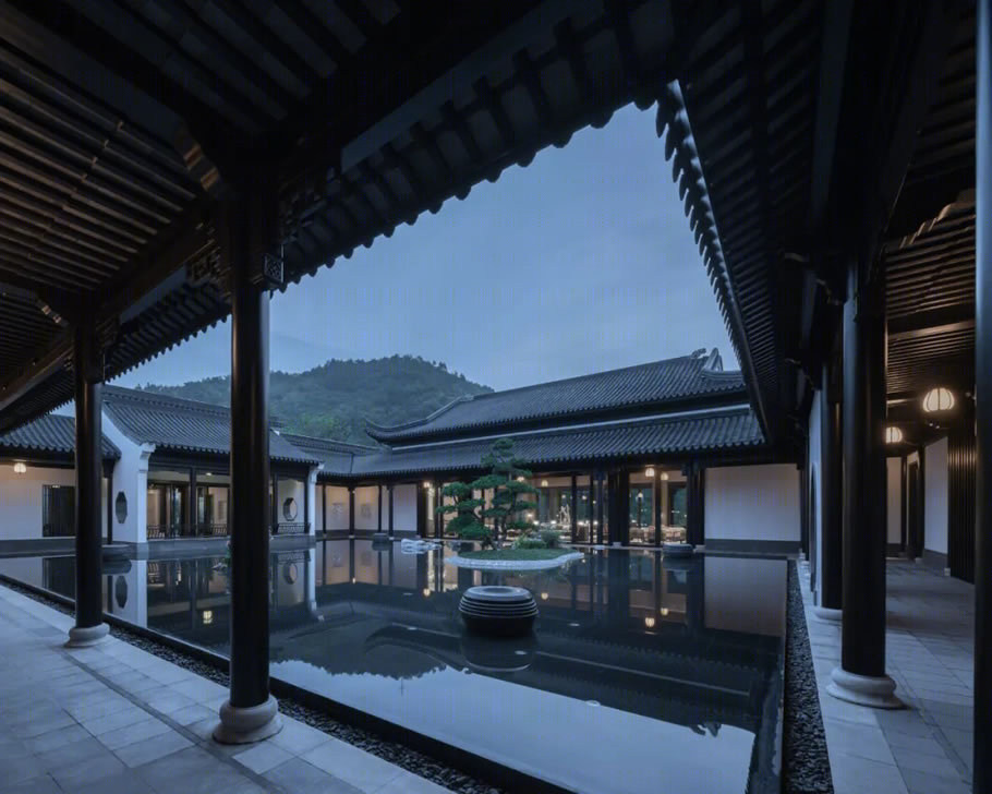 浙江丽水·灵康蓝城杏福小镇生活馆 | 山水画卷中的养生秘境