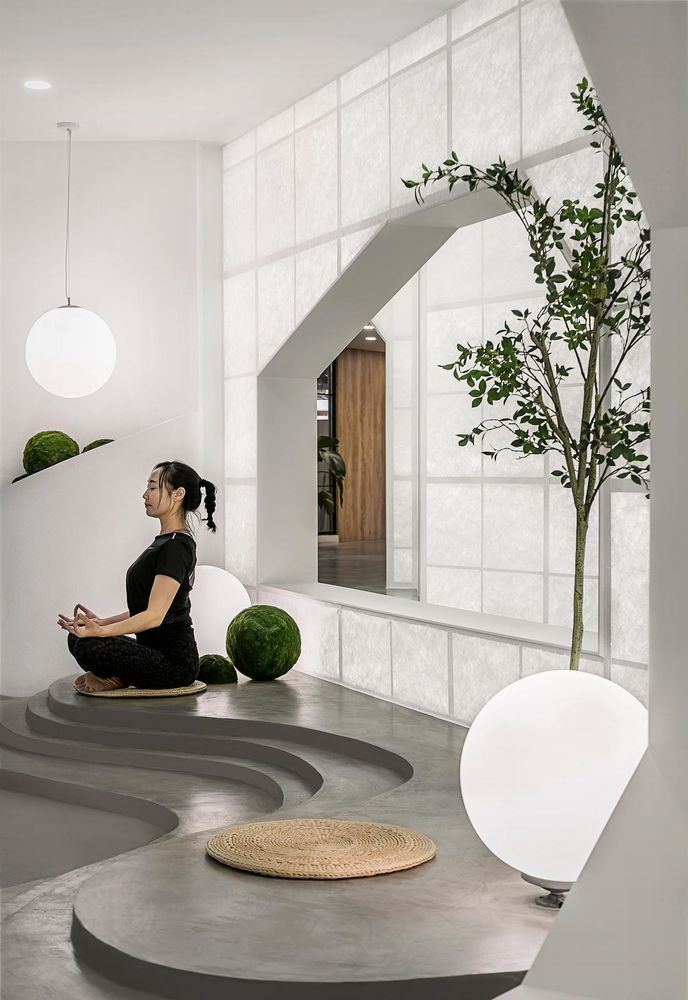 瑜伽馆扩建设计，打造现代苏州园林意境