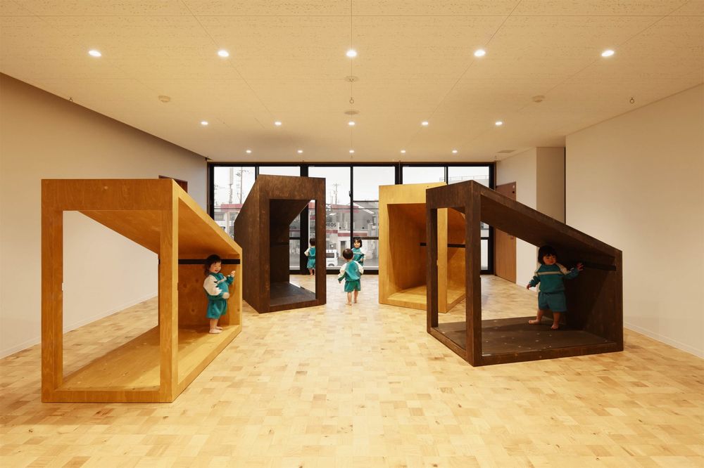 日本福井县 JPP 保育园 / HIBINOSEKKEI + Youji no Shiro + KIDS DESIGN LABO