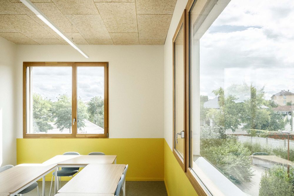 Construction of the high-school college Saint Dominic Savio and a gymnasium in Saint-Julien-les-Villas, France / Atelier Téqui Architects