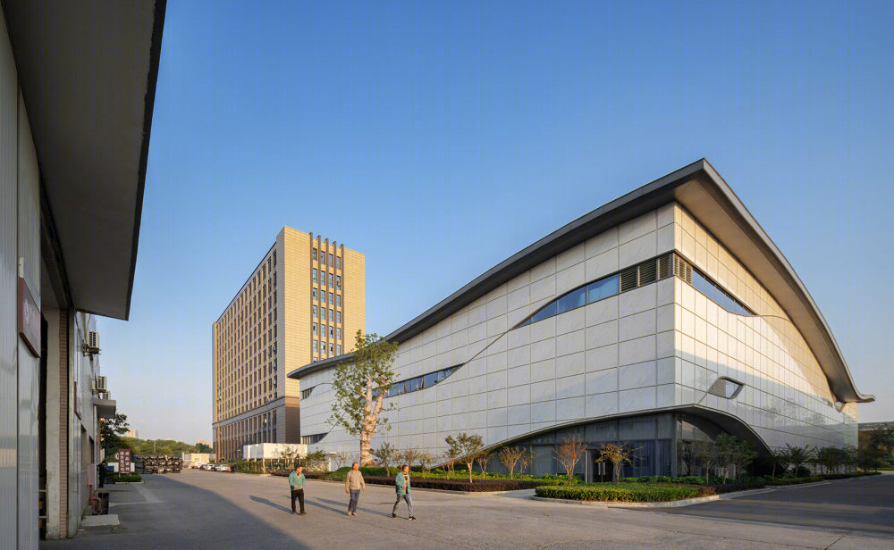 诺贝尔陶瓷岩板科技文化中心，探索工业与建筑的跨界融合