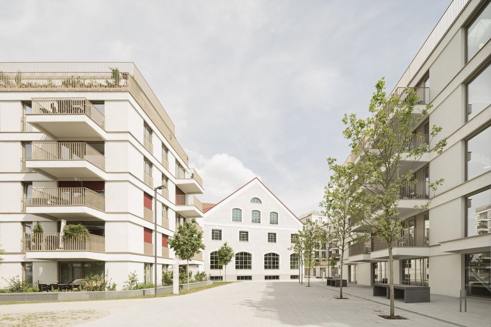kupa-Quartier Kuvertfabrik Pasing / allmannwappner